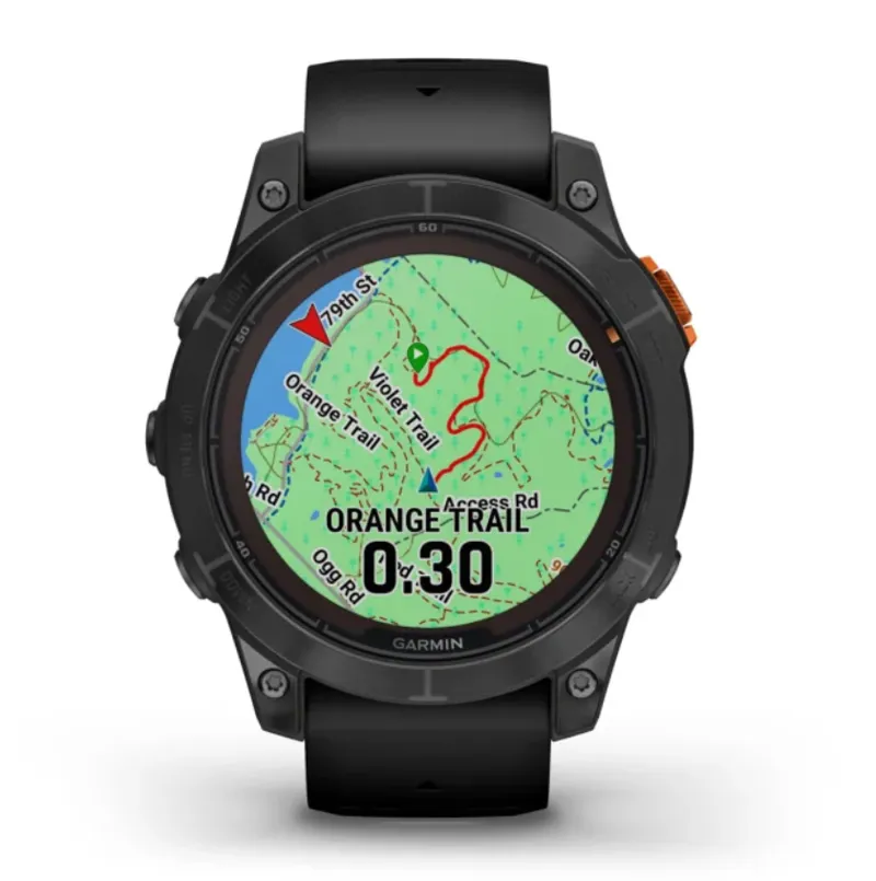 Garmin fenix 7 Pro Solar Slate Grey Steel with Black Band-3